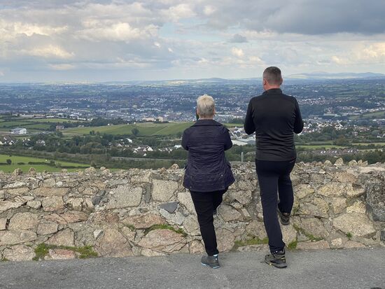 Der Grenzübertritt verlief übrigens unbemerkt. Keine Kontrollen, keine sichtbare Grenze!