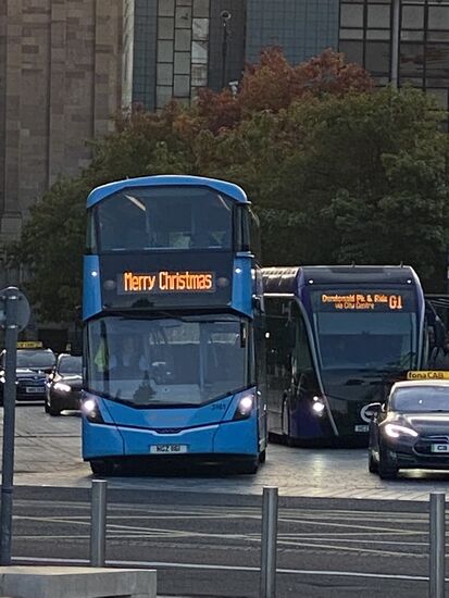 Huch... ...die sind aber früh dran...