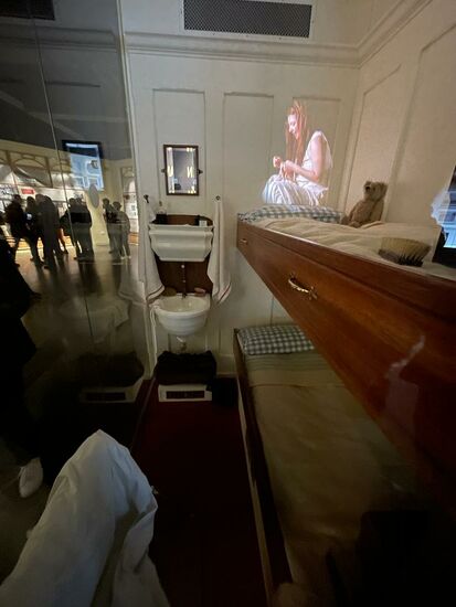 ..und eine Kabine der 3. Klasse..