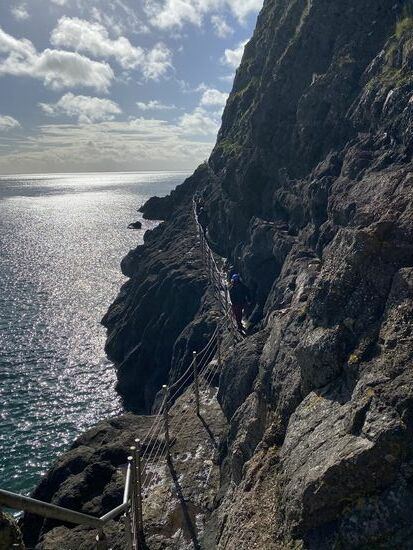 ...und schon wieder denselben Weg zurück!!