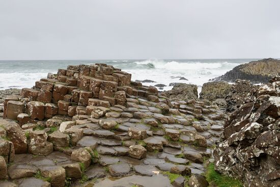 Die Steine werden auch "Die Straße der Riesen" genannt