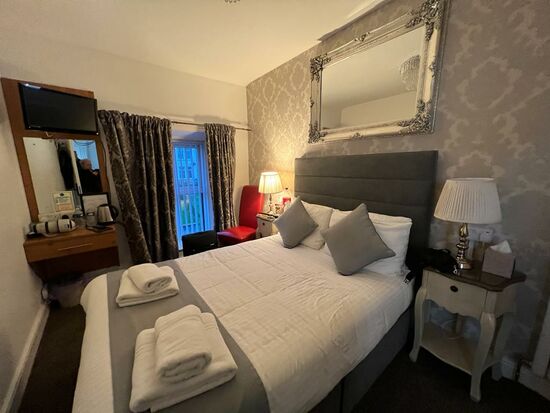 Unser gemütliches Zimmer im B&amp;B -