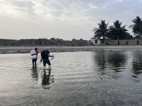 Nicht so zimperlich, andere schleppen noch schwere Sachen..
