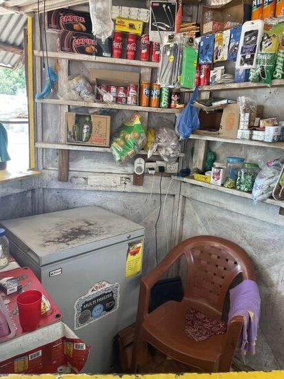 Das Angebot im kleinen Kiosk