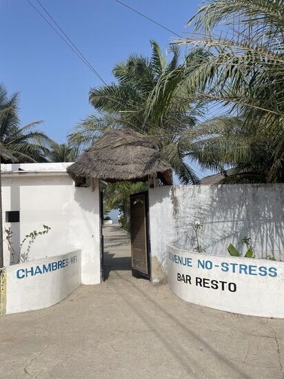 Der Eingang zu unserer schönen Anlage