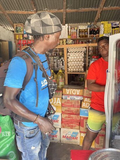 Schnell mal etwas Wasser gekauft…