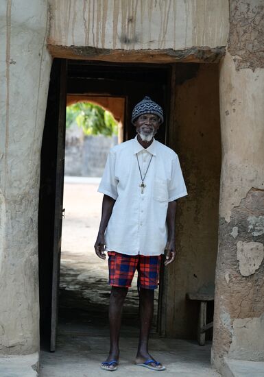 Zum Abschied unbedingt noch ein Foto! Er ist übrigens 83 ahre alt