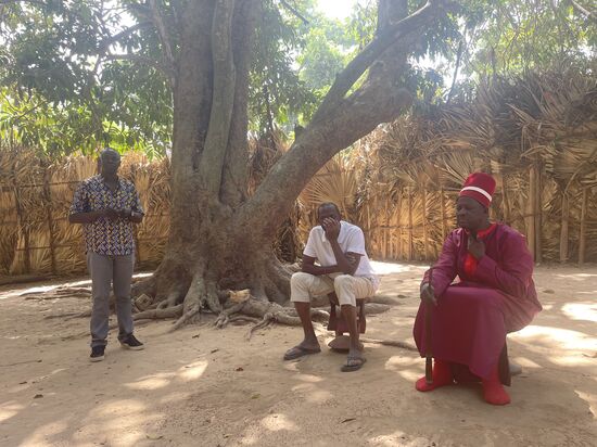Er nimmt Platz und sein Lakaie..? hält einen endlos langen Vortrag auf Französisch.
Ich sehe, wie der König einmal genervt die Augen verdreht