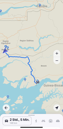 Unsere heutige Strecke: es dauert mit Sicherheit länger als 2 Stunden-wir starten um 13.30 Uhr