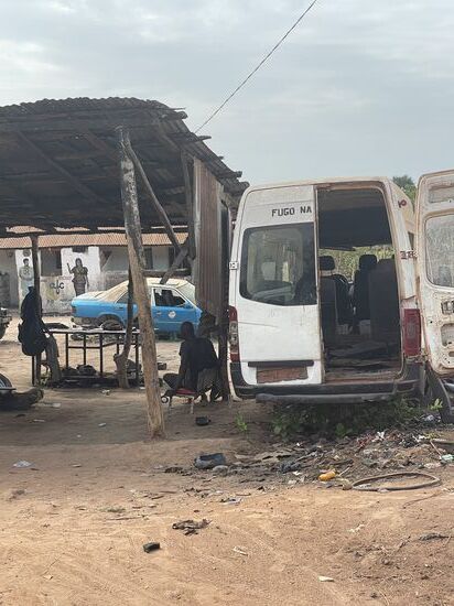 So sieht hier eine gute Mercedes-Werkstatt aus…