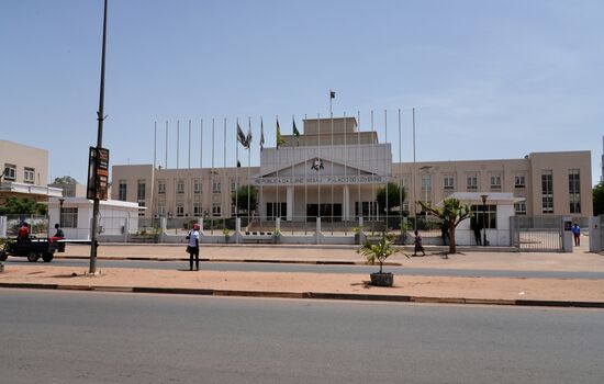 „Palacio do Governo da Guiné-Bissau“ - Regierungsgebäude von Guinea-Bissau