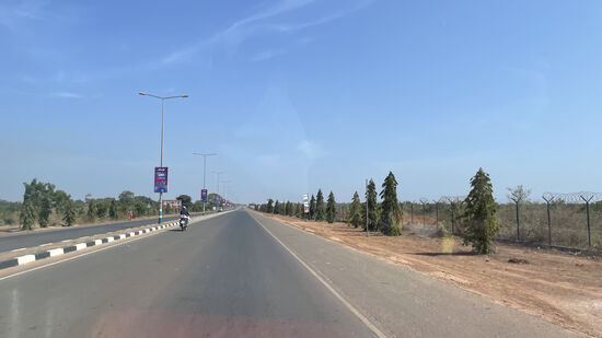 Richtung Flughafen werden wie Straßen besser.