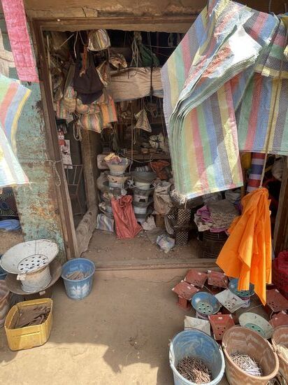 Der Stand sieht etwas chaotisch aus