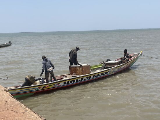 Die wollen jetzt zum fischen rausfahren…
