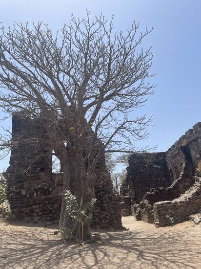 Anfangs waren nur ca 90 Sklaven hier auf der Insel..