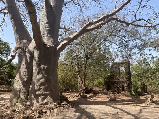 Ein paar Kilometer weiter ist hier der portugiesische Platz „Santo Domingo“ wo Kunta Kinteh gefangen genommen wurde..