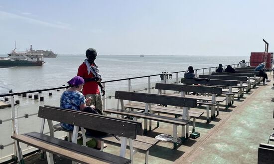 Noch ist es sehr leer hier oben