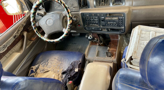 Sehr vertrauenserweckendes Equipment—vor allem die Kühlbox…