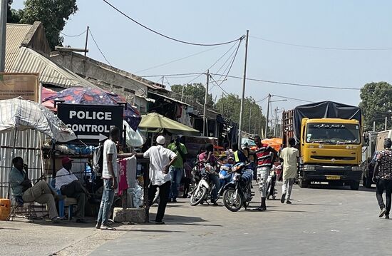 Hier an der Grenze herrscht ein Gewusel