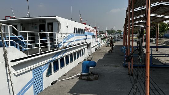 Das ist unser Boot, welches uns nach Bawean bringt