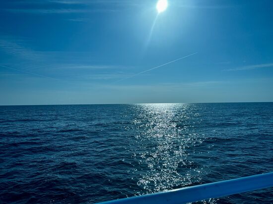 Die Fahrt dauert viel länger als angegeben. Anstatt um 16 Uhr sind wir um 17.00Uhr auf Bawean