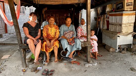 Jeder möchte uns mal anfassen und dass wir uns zu ihnen setzen