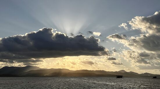 Die Sonne geht unter….