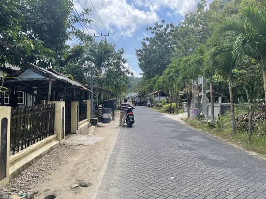 Ich werde die Tour alleine fortsetzen—kurze Zeit später haben wir eine Reifenpanne und wir suchen eine Reparaturwerkstatt