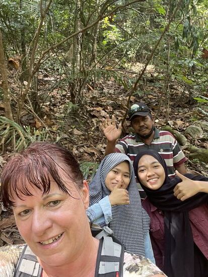 …und diesen beiden Mädels…