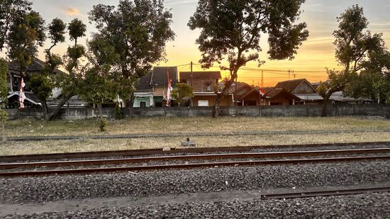 Schnappschüsse aus dem Zugfenster