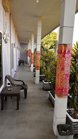 Die Zimmer im oberen Stockwerk