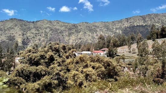 Bald sind wir auf über 2000m Höhe