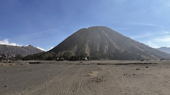 Blick auf den Vulkan „Batok“