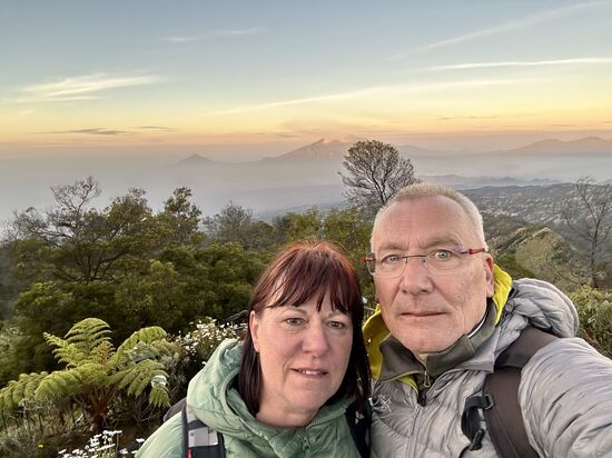 Noch ein schnelles Selfie auf dem Wege runter am KingKong-Point
