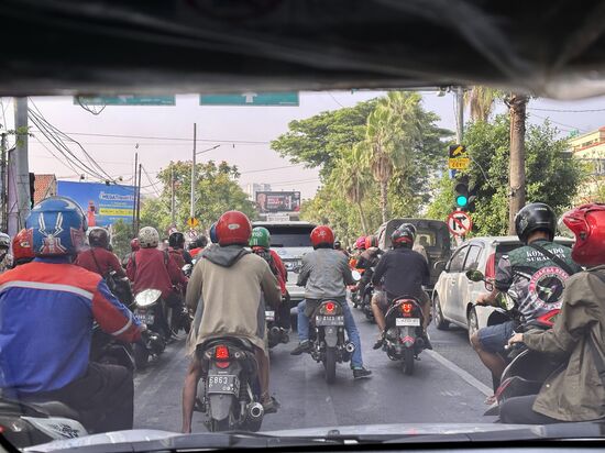 Irgendwie ist hier immer Stau