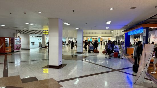 Kleiner Airport und schnelle Abwicklung