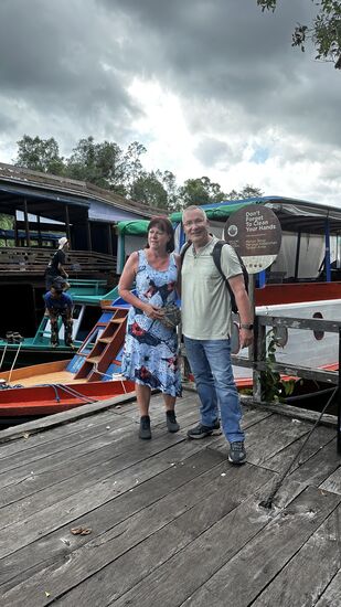 Auf geht es zu den Orang-Utan.