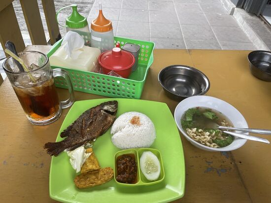 Ich entscheide mich wieder für Tilapia—