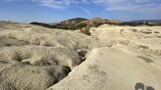 Eine Mondlandschaft von ca 30qkm ohne jegliche Pflanzen oder Büsche