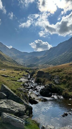 Pause an einem kleinen Bach…
