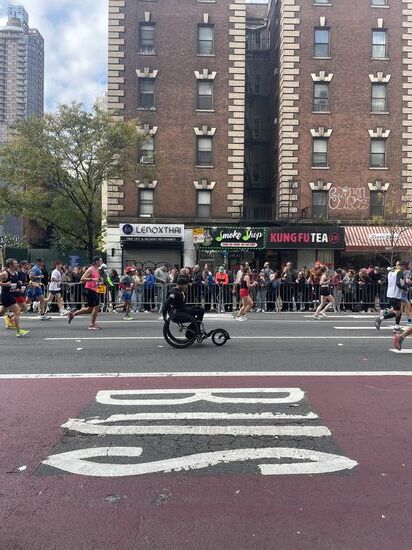 Erstaunlich wieder die Teilnehmer mit Handicap…