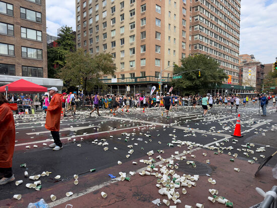 So sieht bei so einer Veranstaltung die Versorgungsstelle aus…