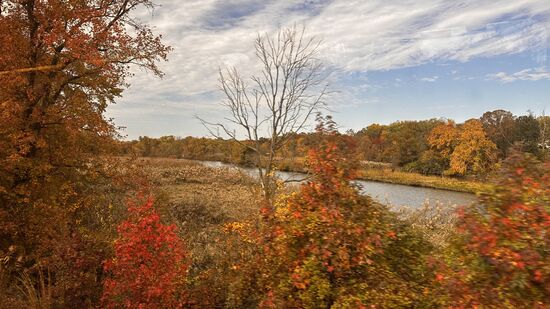 Wir fahren durch Philadelphia und Baltimore, 
Auch in Baltimore ist Indian summer
