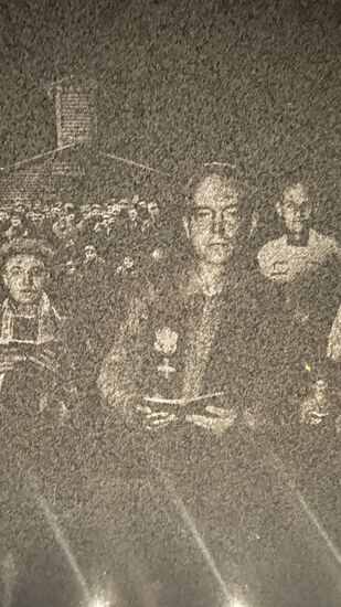 Sehr gut sind sogar die Gesichtszüge zu erkennen