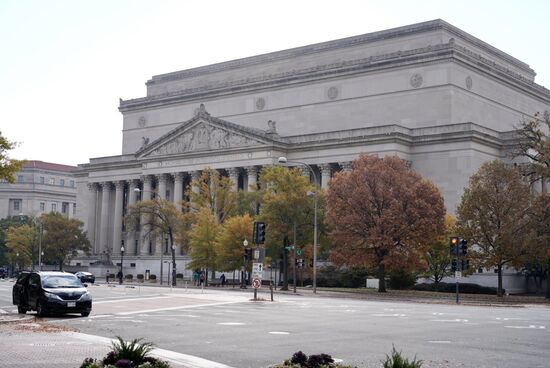 Das „National Archives Foundation“ bei Tageslicht