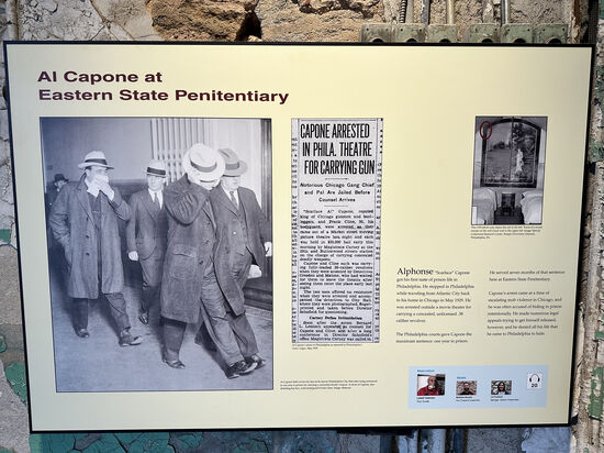 Er wurde im Mai 1929 vor einem Kino in Philadelphia verhaftet, weil er einen nicht lizenzierten Revolver vom Kaliber .38 bei sich trug, und zu einer einjährigen Haftstrafe verurteilt.