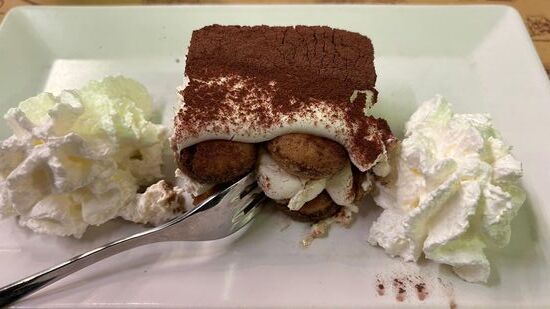 Als Dessert ein Tiramisu für 5 Euro