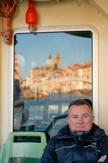 Thomas genießt die Cruise 