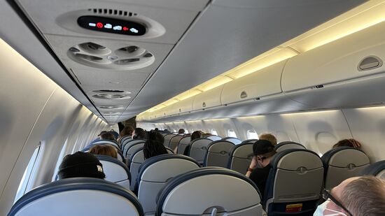 Um 11.20 Uhr startet unser kleiner Flieger nach „Bozeman“ in den Yellowstone NP