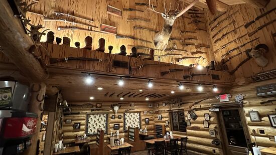 Ein uriges Western-Restaurant….